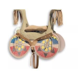 American Girl RETIRED Kaya Saddle and pillow only